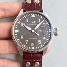 Réplique IWC Big Pilot IW500912 Cadran Anthracite en acier inoxydable