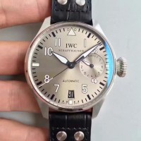 Réplique IWC Big Pilot IW500912 cadran argenté en acier inoxydable