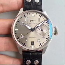 Réplique IWC Big Pilot IW500912 cadran argenté en acier inoxydable