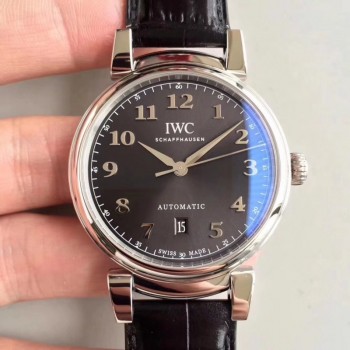 Réplique IWC Da Vinci Automatique IW356601 TW Cadran Anthracite En Acier Inoxydable