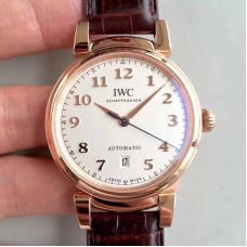 Réplique IWC Da Vinci Automatique IW356601 TW Rose Cadran Blanc