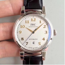 Réplique IWC Da Vinci Automatique IW356601 TW Cadran Blanc En Acier Inoxydable