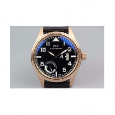 Réplique Pilote IWC Antoine De Saint Expert IW320103 42Mo Réserve De Marche Rose Cadran Noir