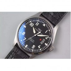 Réplique IWC Pilot Mark XVII Fliegeruhr IW326501 Cadran Noir En Acier Inoxydable