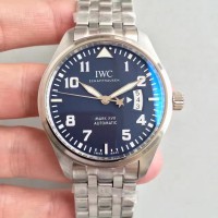 Réplique IWC Pilot Marque XVII Le Petit Prince IW326501 Cadran Bleu En Acier Inoxydable