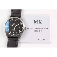 Réplique IWC Pilot Mark XVIII IW327001 En Acier Inoxydable Cadran Noir