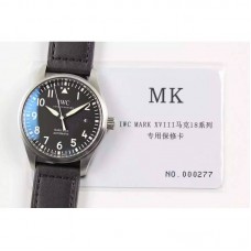 Réplique IWC Pilot Mark XVIII IW327001 En Acier Inoxydable Cadran Noir