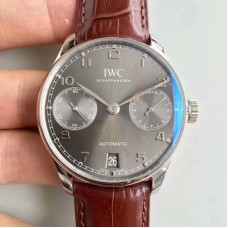 Réplique IWC Portugieser IW500106 Cadran Gris en acier inoxydable