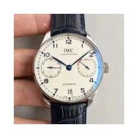 Réplique IWC Portugieser IW500705 Cadran Blanc En Acier Inoxydable