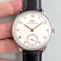 Réplique IWC Portugieser IW510203 Cadran Blanc En Acier Inoxydable