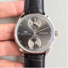 Réplique IWC Portugieser Regulateur IW544401 Cadran Acier Anthracite