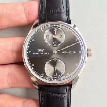 Réplique IWC Portugieser Regulateur IW544401 Cadran Acier Anthracite