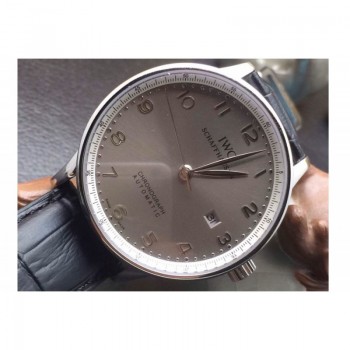 Réplique IWC Portuguese Inox Gris Cadran