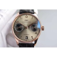 Réplique IWC Portuguese IW5001-25 Édition Limitée Cadran Gris