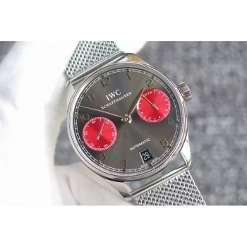 Réplique IWC Portuguese IW5007 Cadran Acier Gris Gris