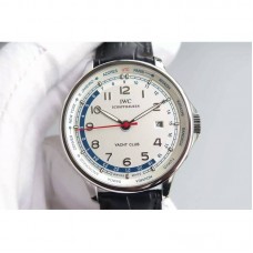 Réplique IWC Portuguese Yacht Club Cadran blanc en acier inoxydable