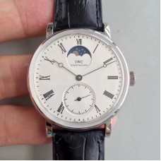 Réplique IWC Vintage Portofino IW544805 Cadran Blanc En Acier Inoxydable