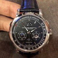 Réplique A. Lange & Sohne Datograph Perpetual Tourbillon Platine / Noir 740.036