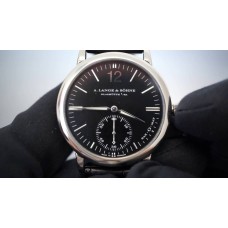 Réplique A. Lange & Söhne Langematik Or blanc Cadran noir 301.027