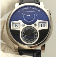 Réplique A. Lange & Sohne Zeitwerk Or blanc 140.029