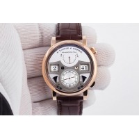 Réplique A. Lange & Sohne Zeitwerk Striking Time 18K Or Rose Homme 145.032