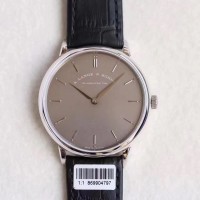 Réplique A. Lange & Sohne Saxonia Thin 211.026 cadran gris en acier inoxydable