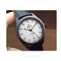 Réplique Omega Constellation Globemaster 39MM PVD Blanc Dial 