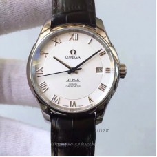 Réplique Omega De Ville 431.13.41.21.02.001 41MM MK Acier inoxydable Blanc Dial 