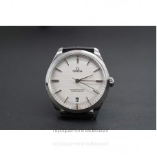 Réplique Omega Master 40MM Acier inoxydable Blanc Dial 