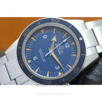 Réplique Omega Seamaster 300 Acier inoxydable Bleu Dial 