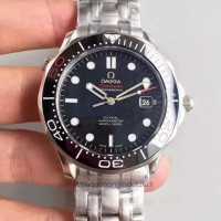 Réplique Omega Seamaster 300M James Bond 007 50th Anniversaire 212.30.41.20.01.005 Acier inoxydable Noir Dial 