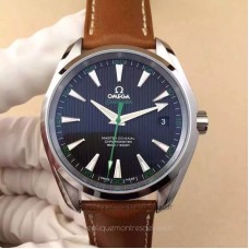 Réplique Omega Seamaster Aqua Terra 150M Golf 41MM Acier inoxydable Noir Dial 