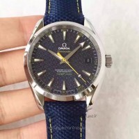 Réplique Omega Seamaster Aqua Terra 150M James Bond 231.10.42.21.03.004 41MM Acier inoxydable Bleu Dial 