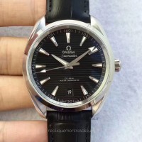 Réplique Omega Seamaster Aqua Terra 150M Master Co-Axial Baselworld 2017 Acier inoxydable Noir Dial 