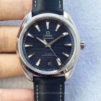 Réplique Omega Seamaster Aqua Terra 150M Master Co-Axial Baselworld 2017 Acier inoxydable Bleu Dial 