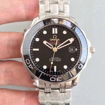 Réplique Omega Seamaster Diver 300M Co-Axial 41MM 212.30.41.20.01.003 Acier inoxydable Noir Dial 