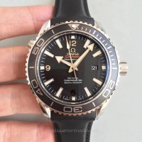 Réplique Omega Seamaster Planet Ocean 600M 45.5MM 232.32.46.21.01.003 Acier inoxydable Noir Dial 