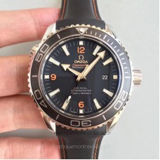 Réplique Omega Seamaster Planet Ocean 600M 45.5MM 232.32.46.21.01.005 Acier inoxydable Noir Dial 