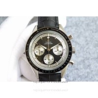 Réplique Omega Speedmaster Moonwatch Edition limitee Acier inoxydable Noir Dial 