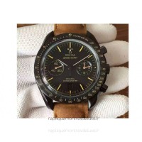 Réplique Omega Speedmaster Moonwatch PVD Noir Dial 