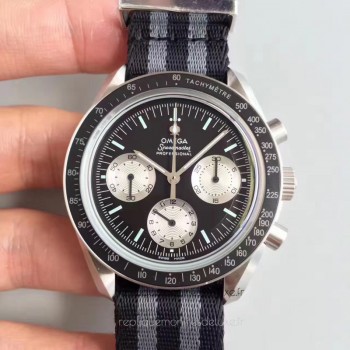 Réplique Omega Speedmaster Moonwatch Speedy Tuesday 1978 311.32.42.30.01.001 Acier inoxydable Noir Dial 