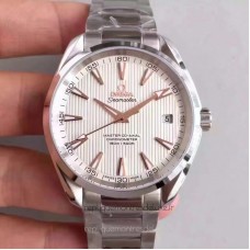 Réplique Omega Seamaster Aqua Terra 150M Master Co-Axial 231.13.42.21.02.003 Acier inoxydable Blanc Dial 