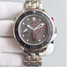 Réplique Omega Seamaster Diver 300M Chronographe 212.92.44.50.99.001 Acier inoxydable Gris Dial 