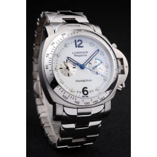 Réplique Montre Panerai Luminor Regatta cadran blanc