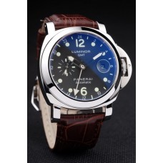 Réplique Montre Panerai Luminor 3 Days Automatic GMT cadran noir