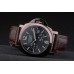 Réplique Montre Bracelet en cuir brun Panerai Luminor cadran noir 2