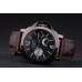 Réplique Montre Bracelet en cuir brun Panerai Luminor cadran noir 3