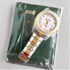 Réplique montre Datejust II 116333 41MM en acier inoxydable et cadran blanc en or jaune