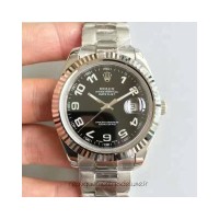 Réplique montre Datejust II 116334 Cadran Noir, Acier inoxydable, 41MM