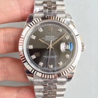 Réplique montre Datejust II 126334 Cadran Anthracite En Acier Inoxydable 41MM